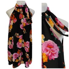 Philosophy Dress Womens Sz Small Floral Coastal Cruise Office Date Elegant Work
