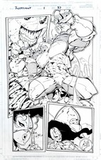 Juggernaut #1 Page 37 Splash Original Art Historic 1st Solo Issue X-Men RARE