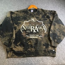 Vintage Nebraska Huskers Russel Athletic Crewneck Sweatshirt Mens XL USA