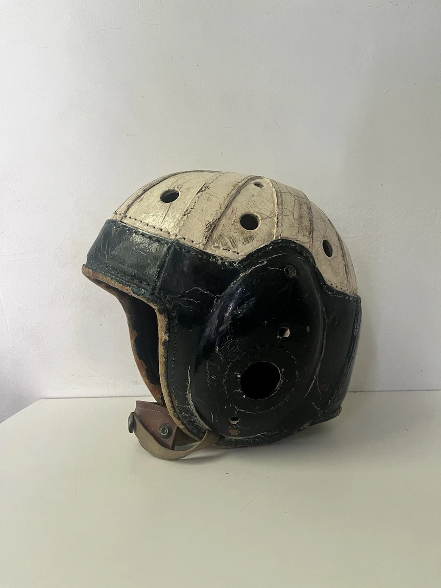 Leather Football Helmet for sale - eBay