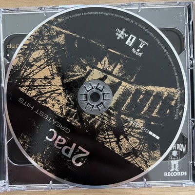 2Pac Greatest Hits 2x CD [edited] [clean] Death Row gangsta rap