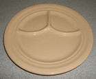 Vintage Inca Ware Shenango China Restaurant Ware 9.75" Plate Tan Divided Made US — photo 1