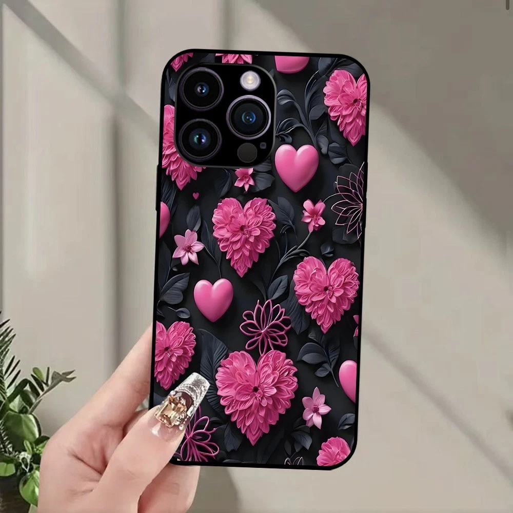Love Matte Slim Silicone Phone Case Cover For Apple iPhone XS XR 6 7 8 11 12 - Picture 3 of 17