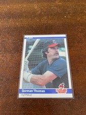 1984 Fleer - Gorman Thomas #553 - FREE SHIPPING