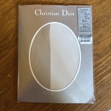 Christian Dior L'Allure Ultra Silken Sheer Control Top Pantyhose Size3 French Ch