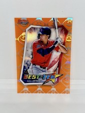 ROMAN ANTHONY Rookie 2025 Bowman’s Best Tek Orange /25 Boston Red Sox #BT-17
