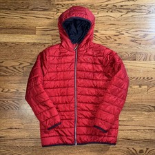 Tommy Hilfiger Puffer Jacket - Red Boys L 14-16 Lightweight