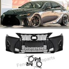 Fit For 06-13 Lexus IS250 IS350 Front Bumper Grille Kit Conversion To 2021+
