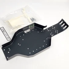 NEW RC10T Tub Chassis With Battery Cup And Hardware Black Aluminum Associated