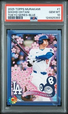🔥🔥🔥PSA 10🔥🔥🔥2025 Topps Murakami SHOHEI OHTANI Tokyo Series
