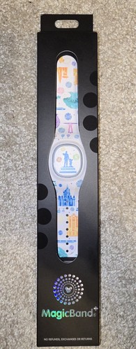 NEW Disney Magic Band Plus Partners 4 Parks Walt Disney Unlinked Cable Included