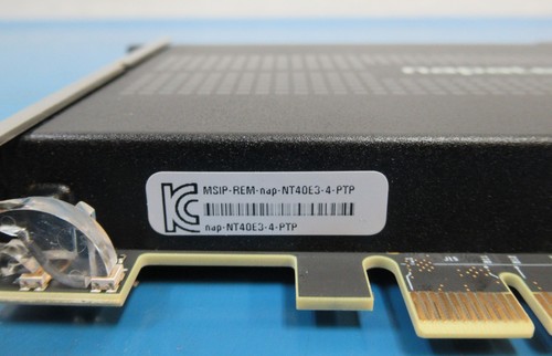 NAPATECH NT40E3-4-PTP 4x 10GbE Packet Capture & Analysis SmartNIC - Picture 5 of 7