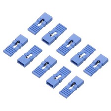 Jumper Cap 2.54mm Pitch Pin Header Connector Long Type Jumper Plug, Blue 10pcs