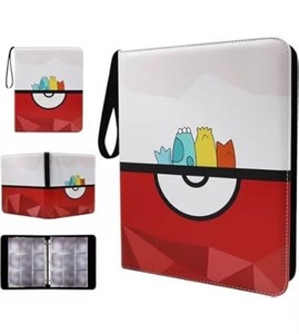 900 card pokemon binder 900 Cards 9 Pocket Pokemon Trading Card Binder with Sleeves,Pokemon 3 Ring  Card Book Holder Binder,Trading Card Collector Album Fit for Baseball and  Sports Cards (9 Pocket-Red) : Amazon.co.uk: Toys & Games