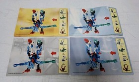 Lot of 4: LEGO Technic Throwbots 8500, 8501, 8502 & 8503, Pre-Owned *READ*