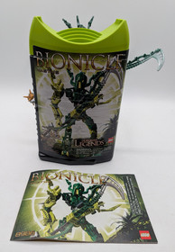 LEGO Bionicle 8986 Glatorian Legends Vastus with Manual & Canister