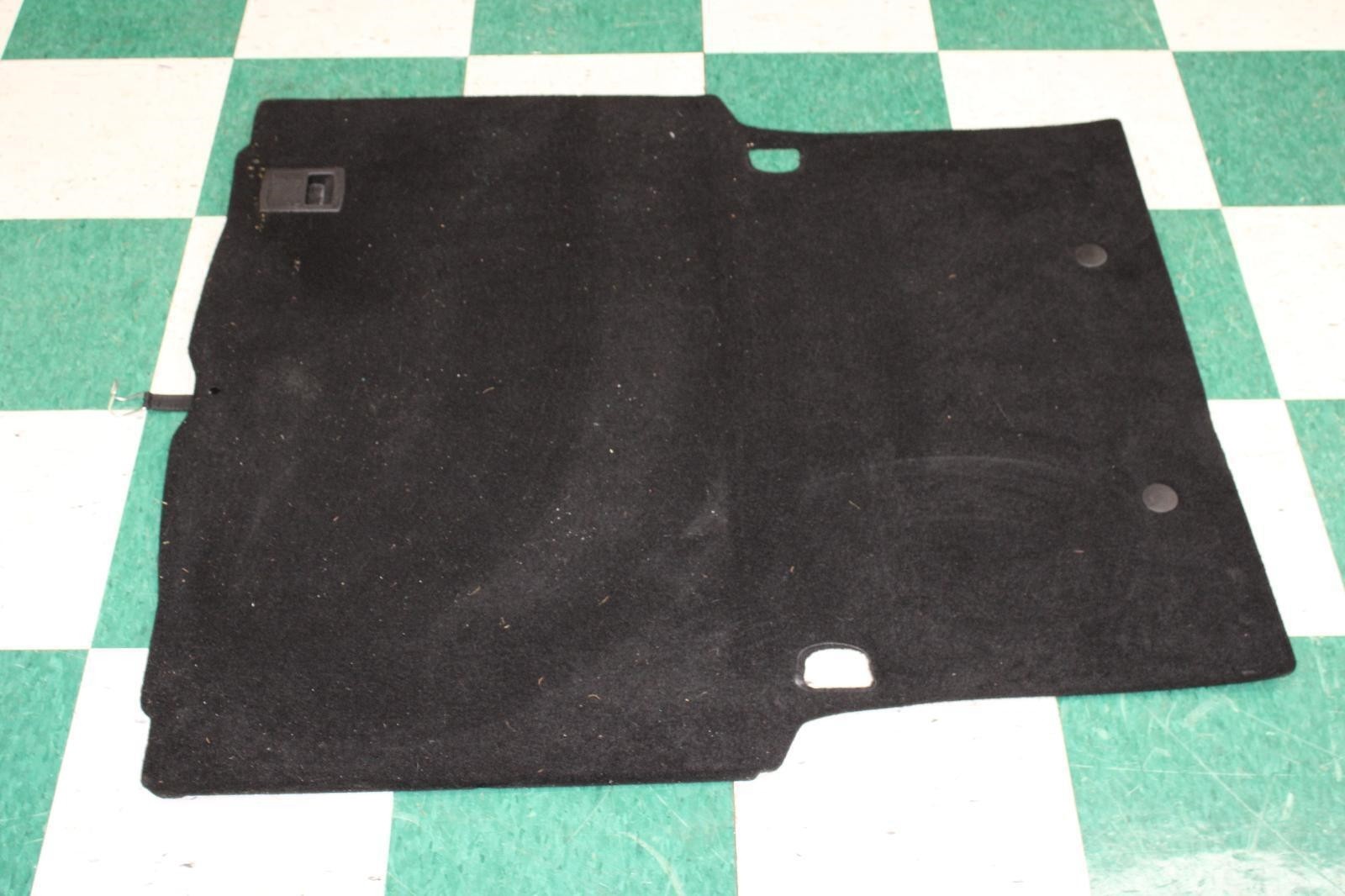 14-20 GHIBLI Black Nero Carpeted Rear Cargo Trunk Floor Panel Liner OEM Factory