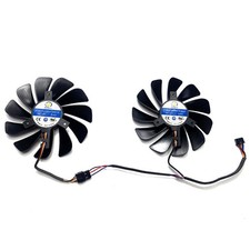 Cooling Fan fit for XFX RX580 590 4GB8GB Black Wolf Graphics Card Repair Parts