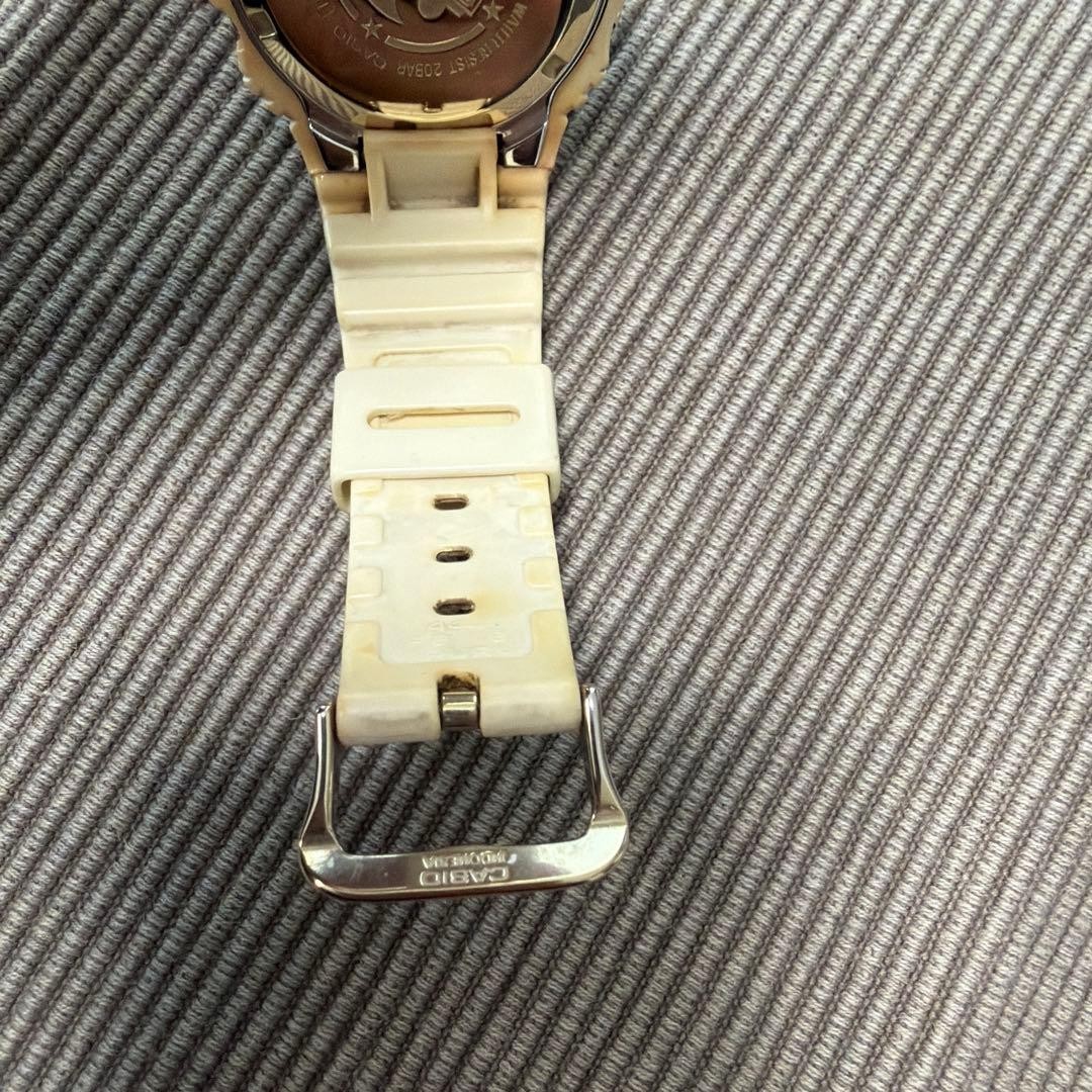 G-Shock 25th Anniversary Rising White DW-5700 Metal Case Used | eBay