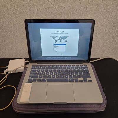Apple MacBook Pro Retina 13  A1425 Core i5 2.5GHz 8GB RAM 128GB SSD Late 2012