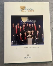 Presidents Cup 2019 Hardcover Commemorative Book USA Golf - Rolex Annual