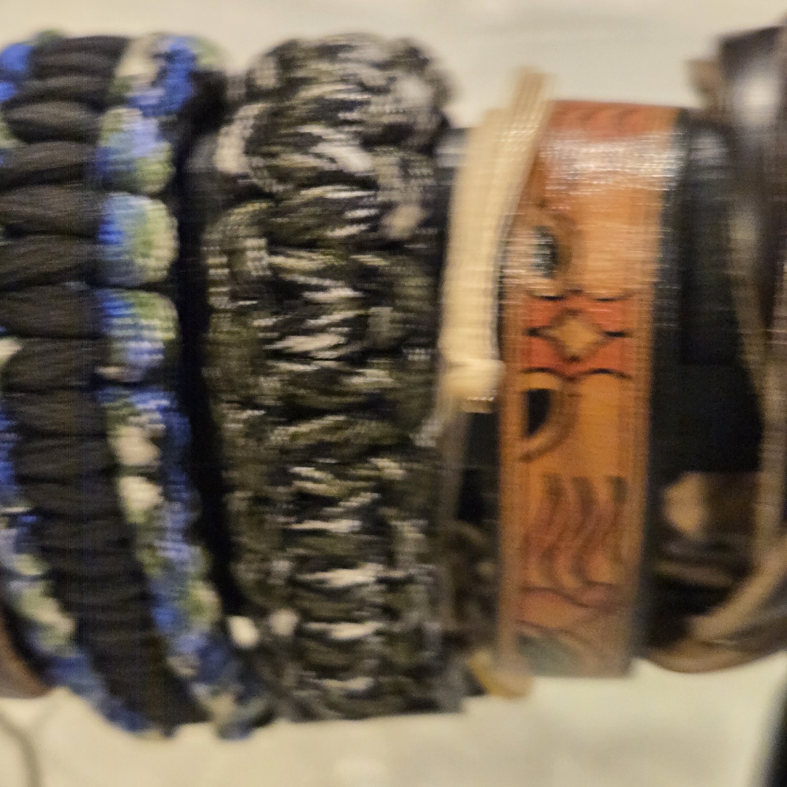Assorted Bracelet Collection. Including Leather, … - image 8