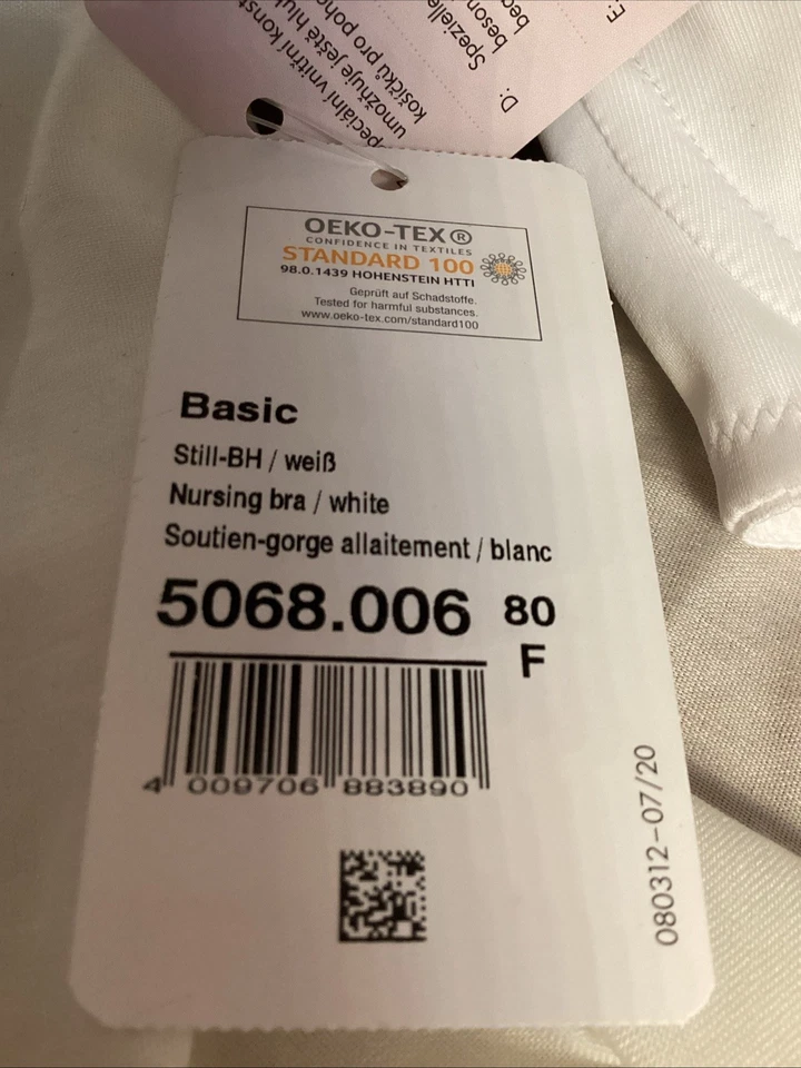 Sujetador básico de enfermería Anita Maternity 5068 ropa de maternidad de apoyo con aros Foto 4 de 4