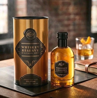 *NEW RELEASE* Bath & Body Works WHISKEY RESERVE Cologne 3.4 oz Men s Shop 