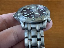 Omega Seamaster "Peter Blake Ti" 41mm Titanium Dive Watch -RARE Crimson- 2231.80 4