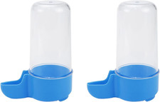 2 Pcs Bird Feeder Water Dispenser Automatic Bird Waterer  Feeder Parakeet Hangi