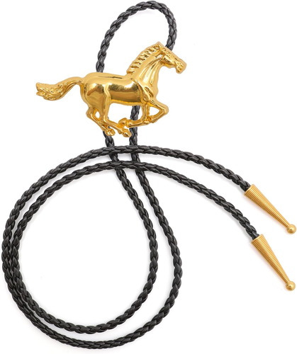 Corbatas Bolo para Hombres Western Hechas a Mano 3D Caballo Bolo Diseño Corbata Vaquero Bolo Corbata para - Imagen 7 de 12