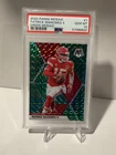 2020 Panini Donruss no 1 patrick mahomes II green PSA 10