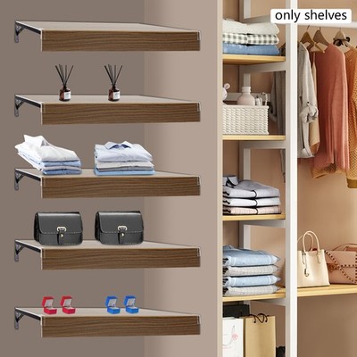 5 Pcs Foamed PVC Wire Rack Covers Pantry Shelves Covers for Bathroom Kitchen