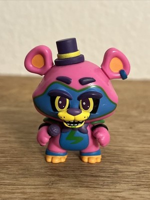 Five Nights at Freddy's Blacklight Glamrock Freddy Funko Mystery 2.5  Figure Toy