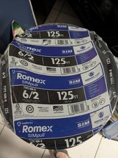 125 Ft. 6/2 Stranded Romex Simpull CU NM-B W/G Wire