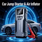 12V Car Jump Starter Air Compressor Portable Battery Booster Tire Inflator