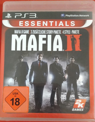 2K Games Mafia II Essentials PS3 PAL Action & Abenteuer USK 18