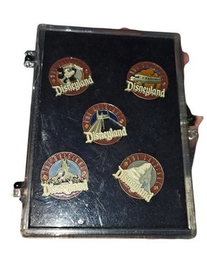 Disneyland 45th anniversary 2000 golf ball markers set of 5 in box VINTAGE