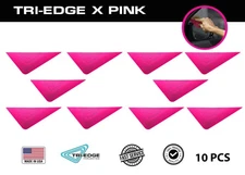 Window Tint Tools Tri-Edge X Pink 10 Pcs 