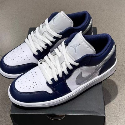 Nike Air Jordan 1 Low OG ''White Blue'' Men's Shoes