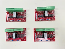 Lot of 4 LifeSafety Power Controlled Distribution Board F8P, LSP-F8-PCB-03A
