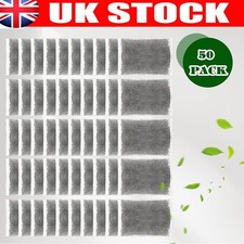 1-100 Bags Home Activated Charcoal Carbon Filter Sachets For Pure Water Distille