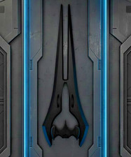 Halo inspired Type-1 Energy Sword Prop 3D Print Black Size: 29 x 10 x 1.5 inches