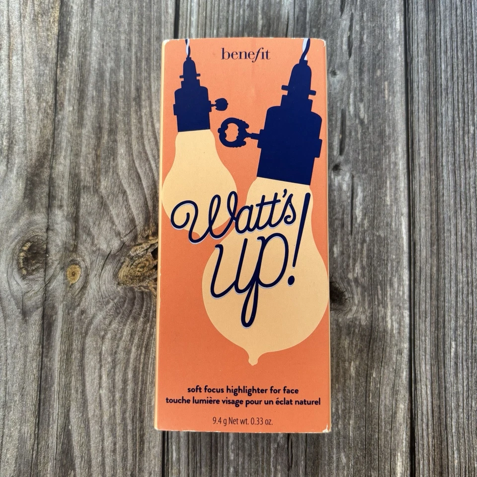 Benefit Watt’s Up! Soft Focus Highlighter For Face 9.4g Full Size New BNIB Rare - Image 2 of 4