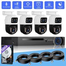 KERUI 6MP POE 8CH NVR Security Camera System Surveillance Night Auto Tracking US