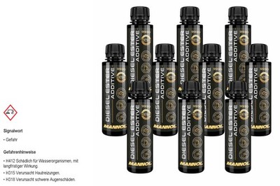 10x 100 ml MANNOL 9930 Diesel Ester Additiv - Kraftstoffsystem-Schutz & Reiniger