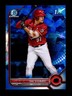 2022 BOWMAN CHROME SAPPHIRE BDC122 SAL STEWART 1ST REDS 2A