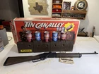 Vintage 1976 Tin Can Shooting Alley Game Ideal Toys Chuck Connors
