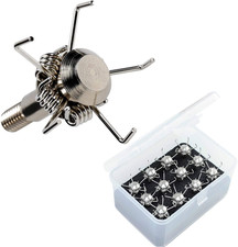 100/125 Grain Small Game Broadheads 12PK Judo Points Small Game Arrow Tips Screw