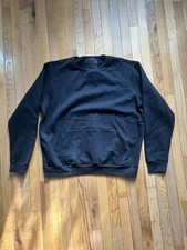 Los Angeles Apparel Crewneck Sweater with kangaroo pouch size large made in USA